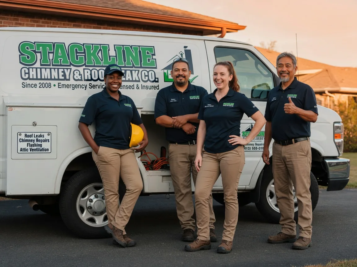 Chimney flashing repair company in New Weston, OH